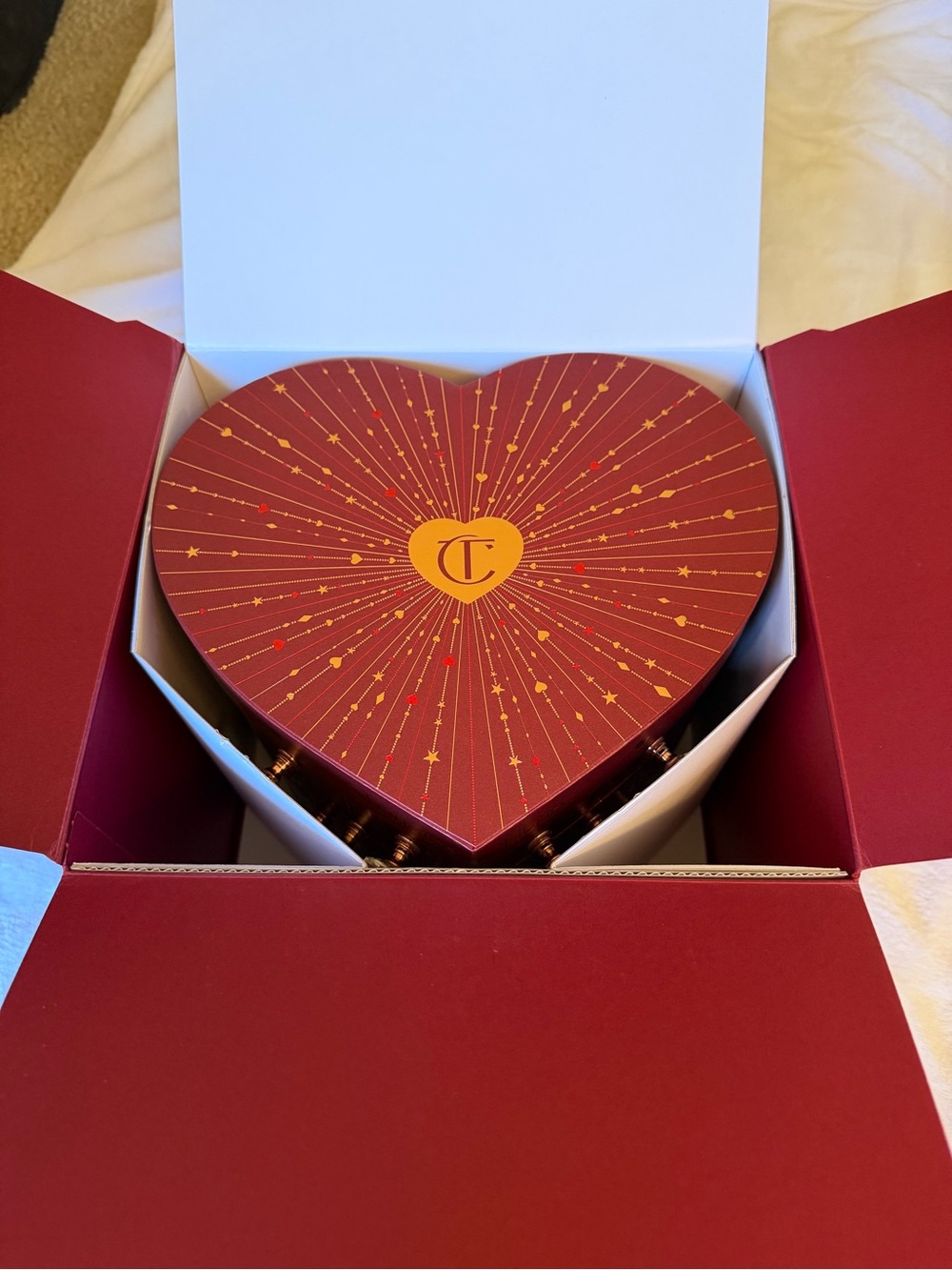 Limited Edition Charlotte Tilbury advent treasure box - Picture 3 of 5